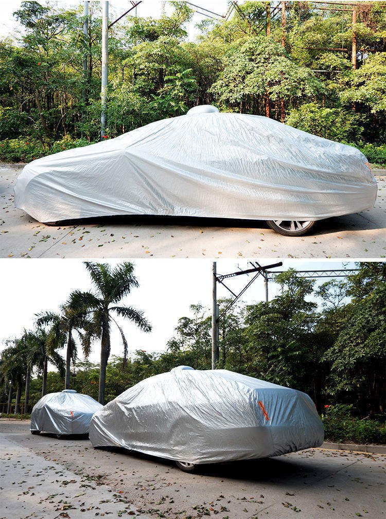 Automatic Waterproof Car Cover — Sun & Rain Shield
