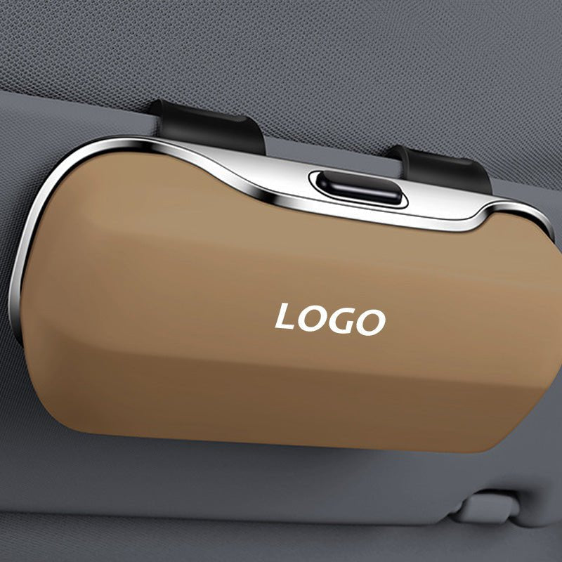 Car Sunglasses Case — Non-Slip Visor Clip