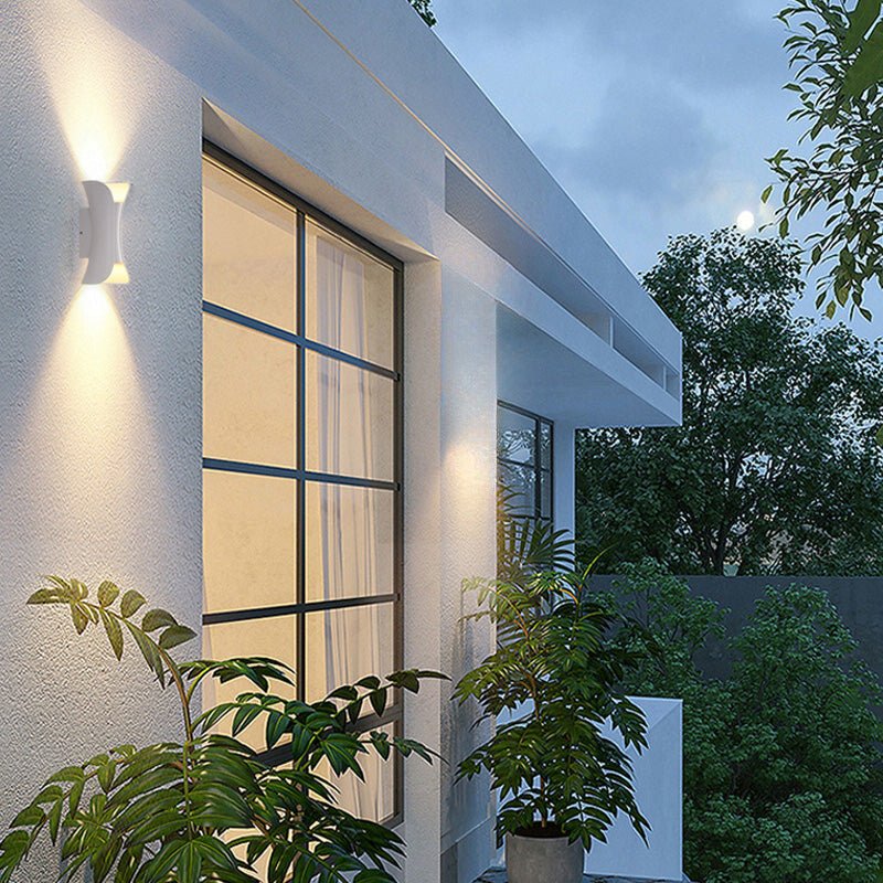 Curved LED Wall Light — IP65 Waterproof Outdoor