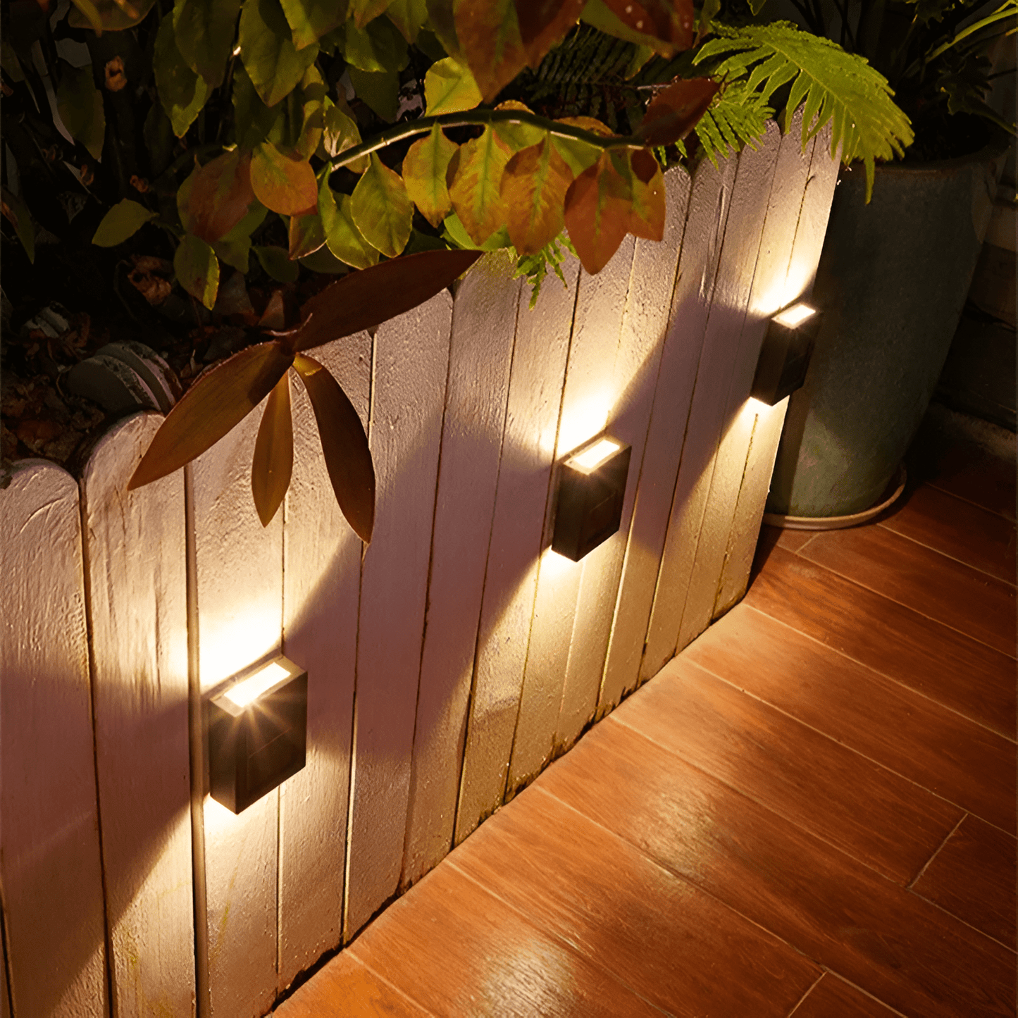 Solar Outdoor LED Wall Light — Waterproof IP65