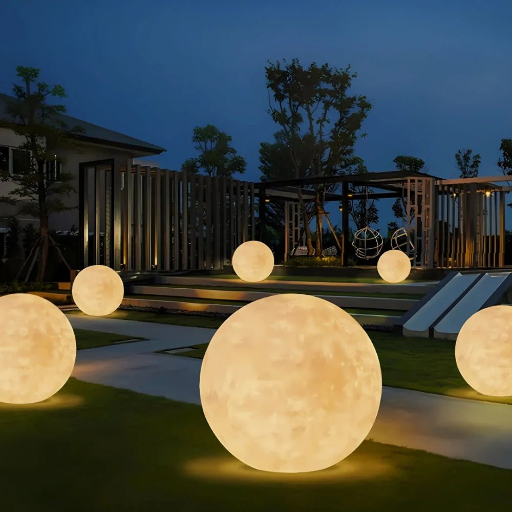 Solar Garden Globe Light — 16 Colors with Remote