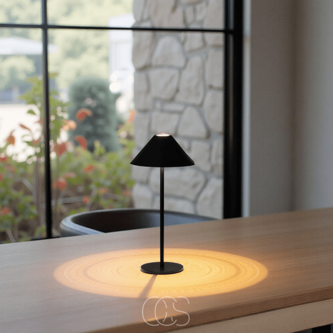 Cordless Dimmable Table Lamp — Warm Ambient Light