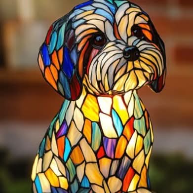 LED Dog Breed Night Light — Cozy Ambient Glow