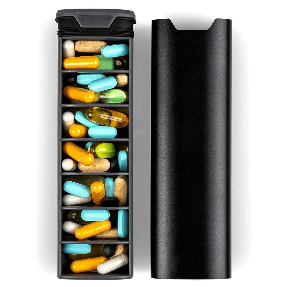 Weekly Pill Organizer — Compact 7-Day Leak-Proof Case