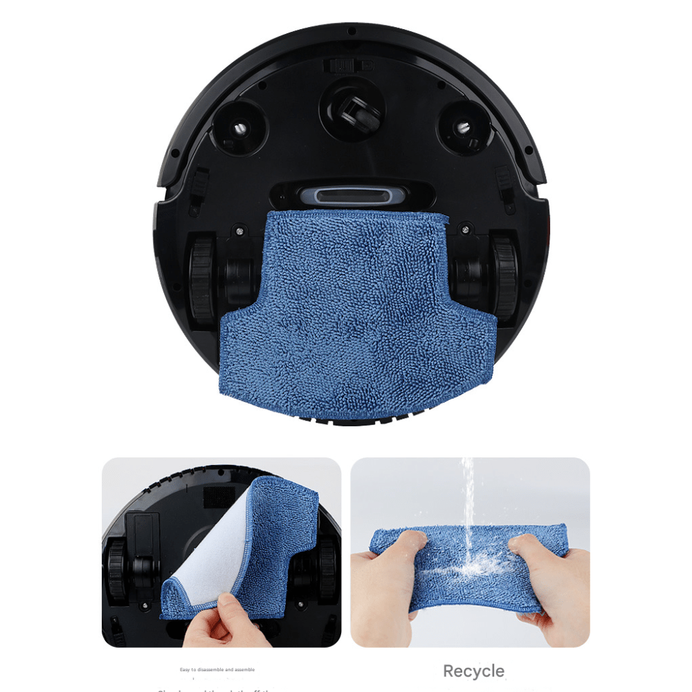 2-in-1 Robot Vacuum and Mop with AI Navigation