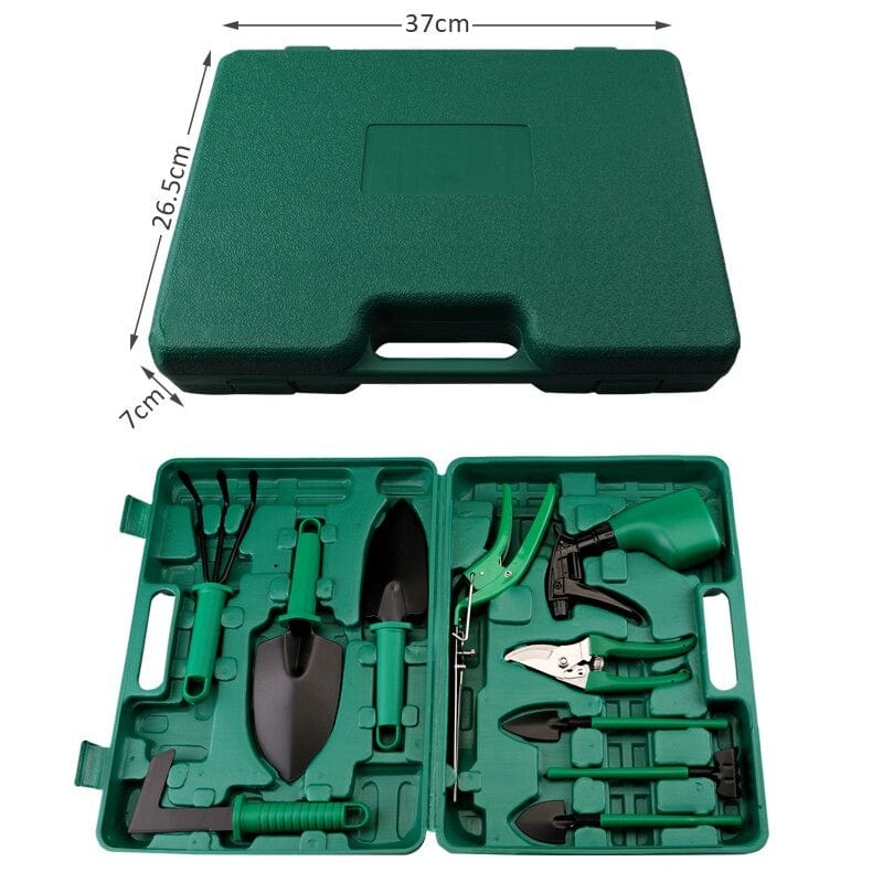 10-Piece Garden Tool Set — Ergonomic Essentials