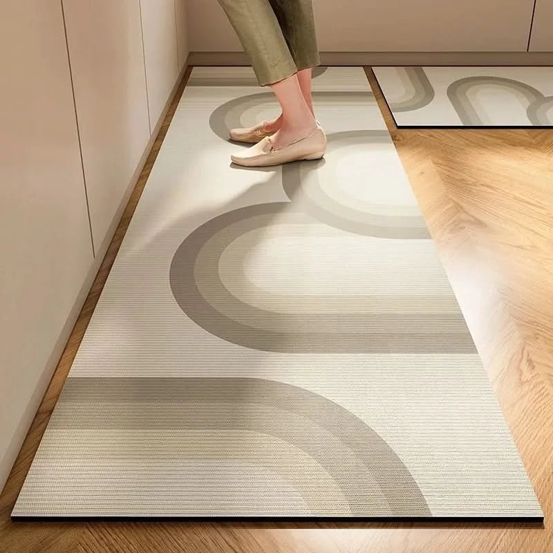 Minimalist Non-Slip Kitchen Mat — Easy to Clean