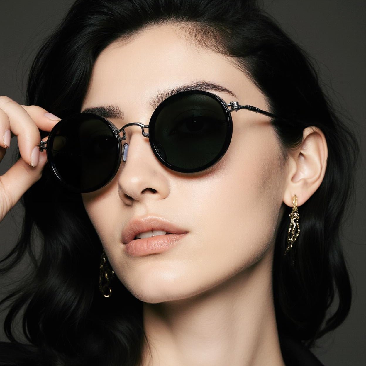 Polarized Metal-Frame Sunglasses — UV400 Glare Control