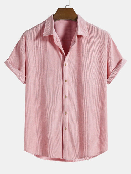 Men's Short-Sleeve Set — Breathable Summer Two-Piece