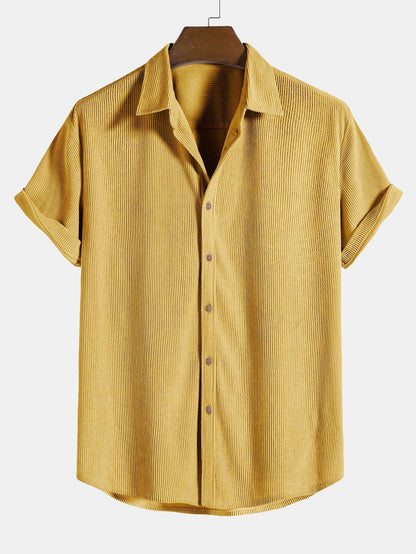 Men's Short-Sleeve Set — Breathable Summer Two-Piece