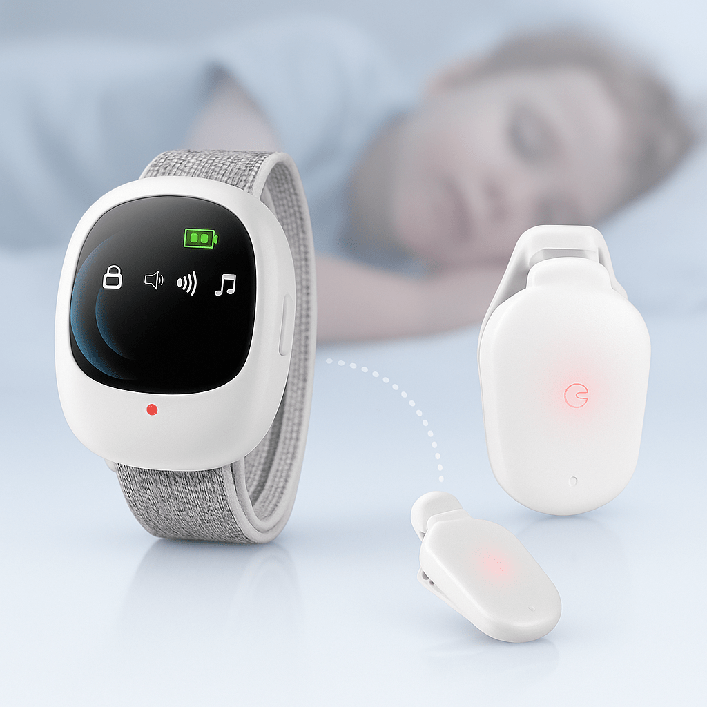 Wireless Bedwetting Alarm — Vibration Sensor