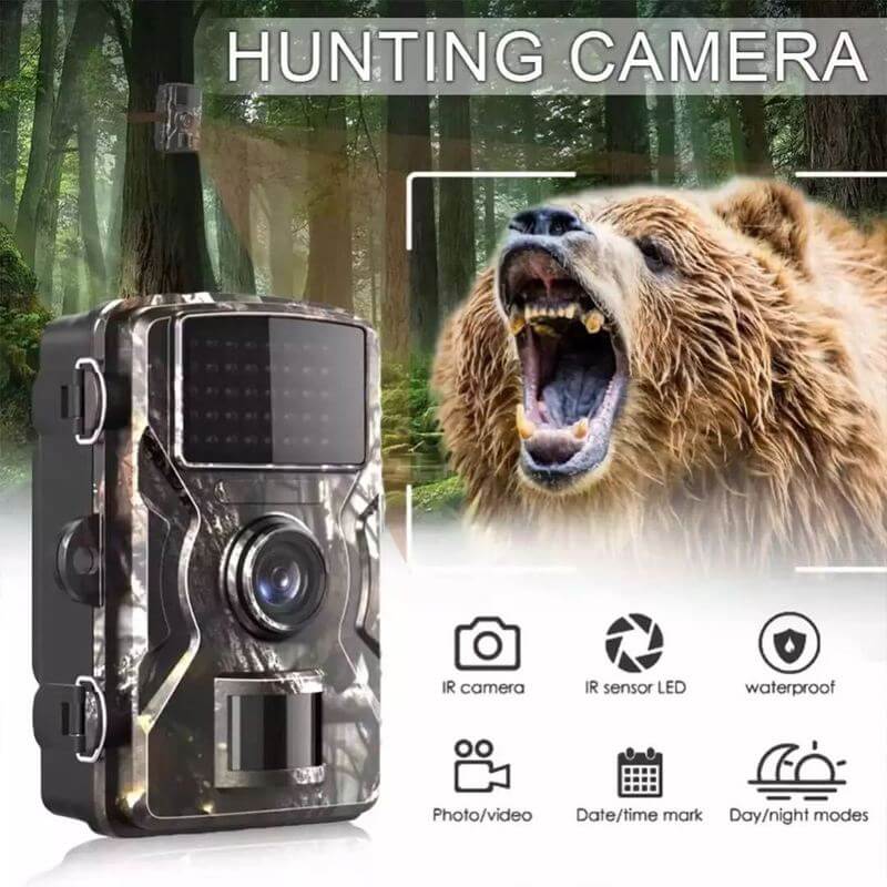 Wildlife Trail Camera — 1080p Night Vision