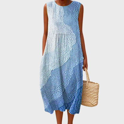 Lightweight Cotton Midi Dress — Breezy Summer Style