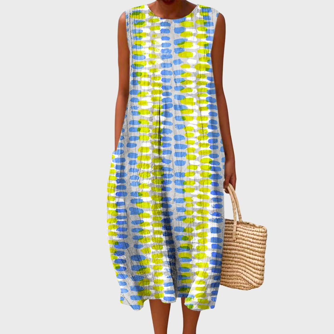 Lightweight Cotton Midi Dress — Breezy Summer Style
