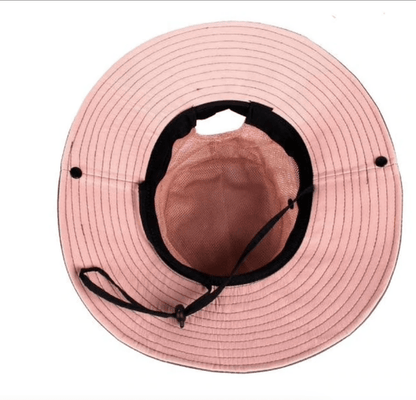 Foldable Wide-Brim Sun Hat With UV Protection