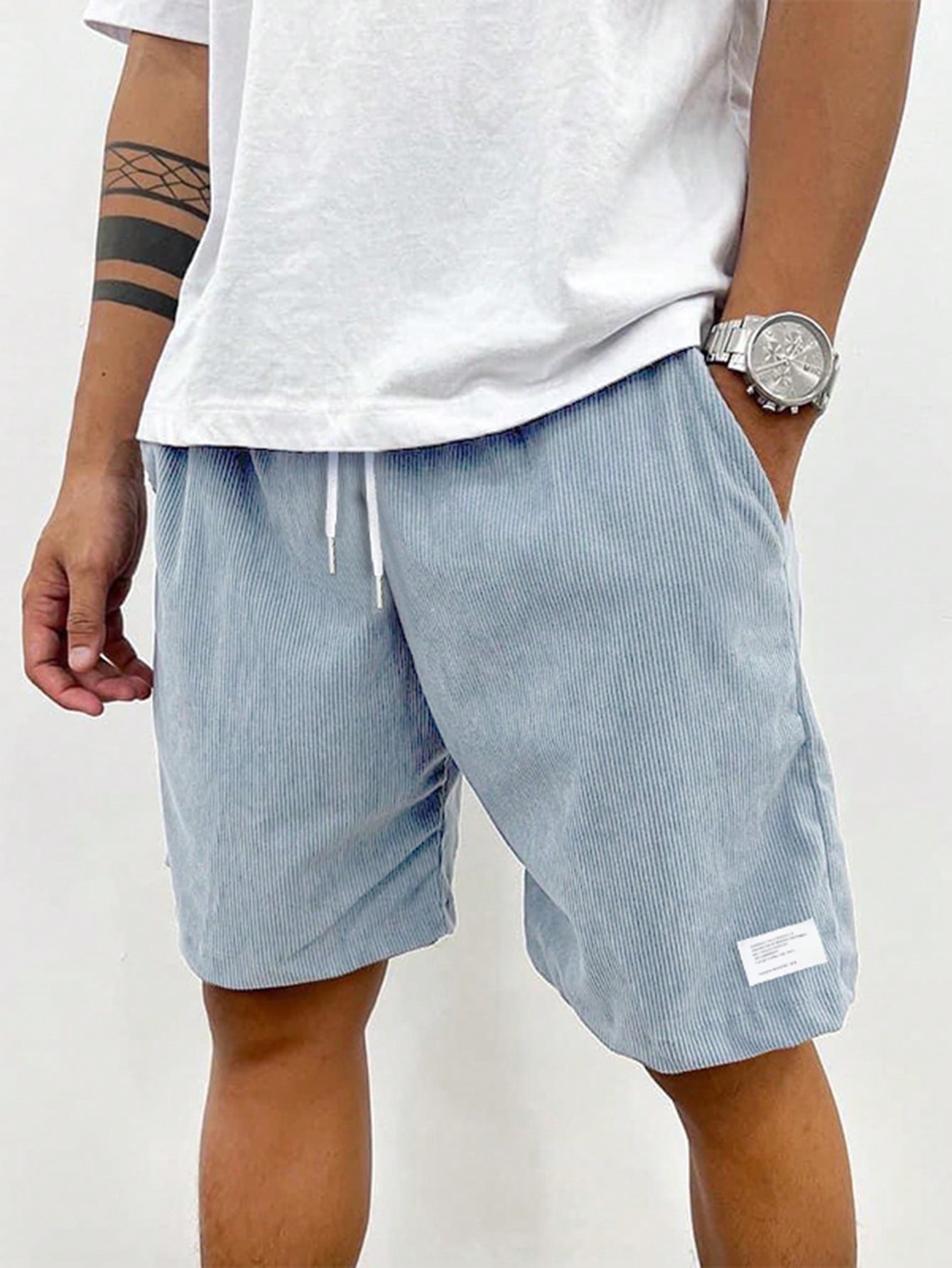 Men's Summer Shorts — Casual Drawstring Fit