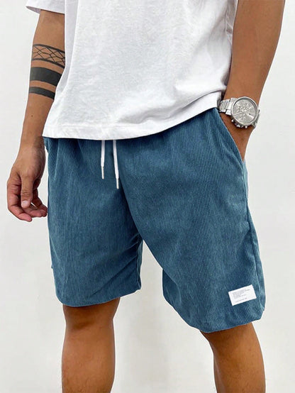 Men's Summer Shorts — Casual Drawstring Fit