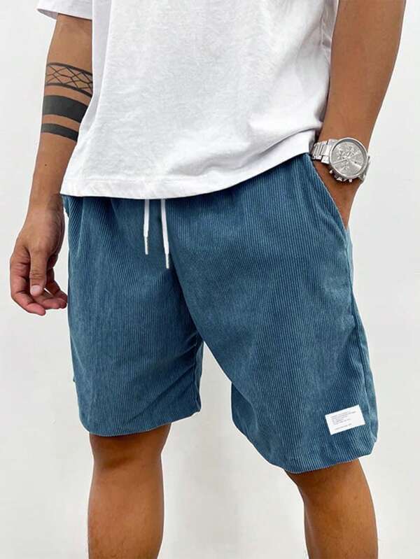 Men's Summer Shorts — Casual Drawstring Fit