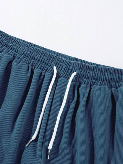 Men's Summer Shorts — Casual Drawstring Fit
