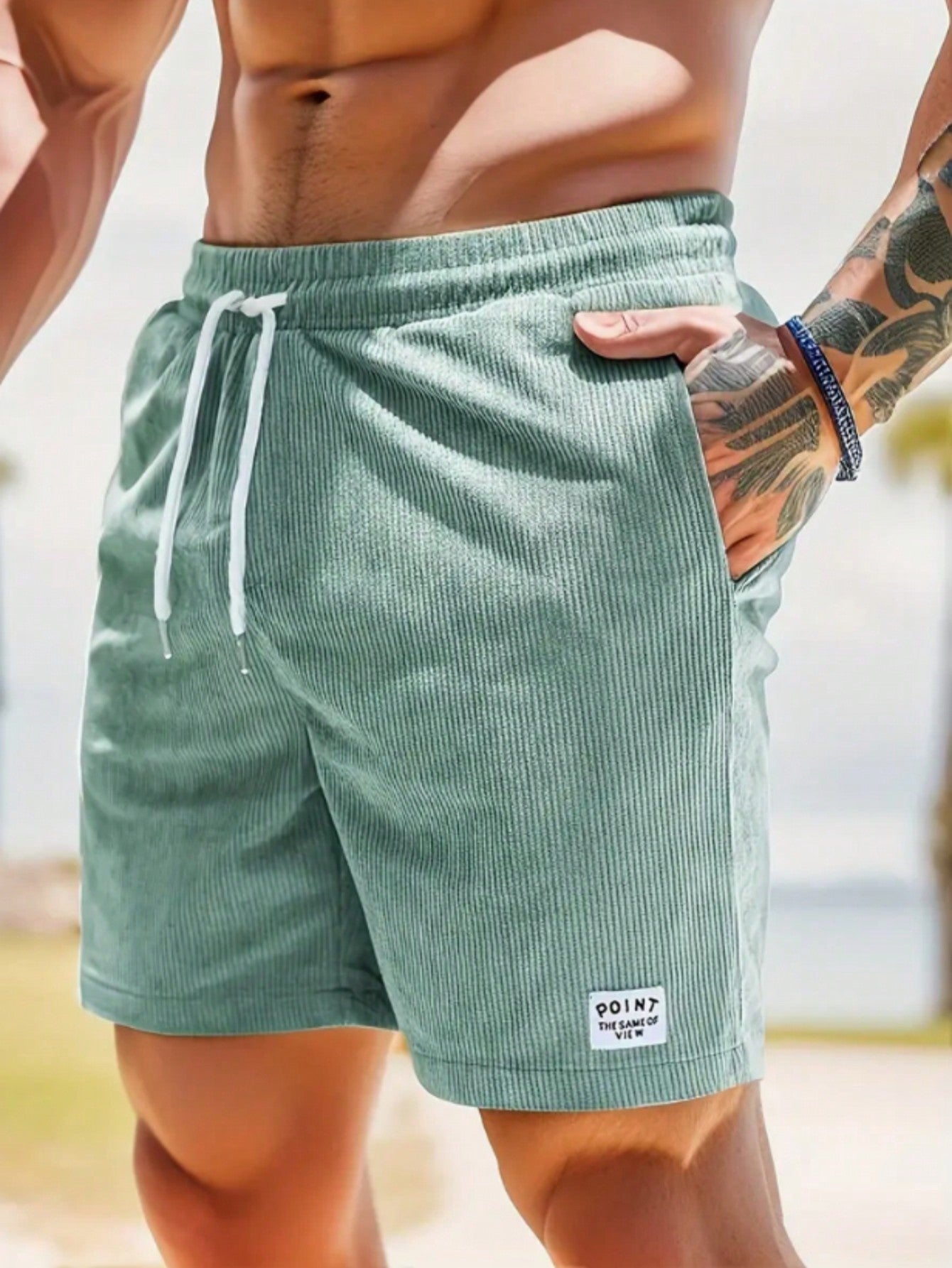Men's Summer Shorts — Casual Drawstring Fit