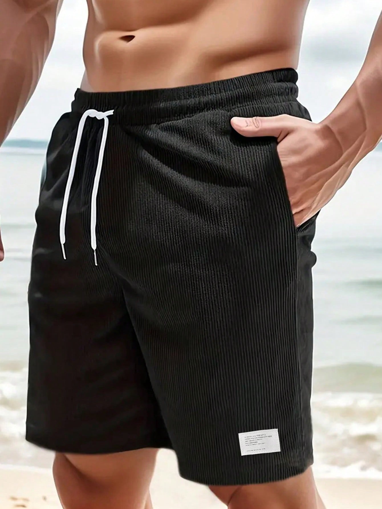 Men's Summer Shorts — Casual Drawstring Fit