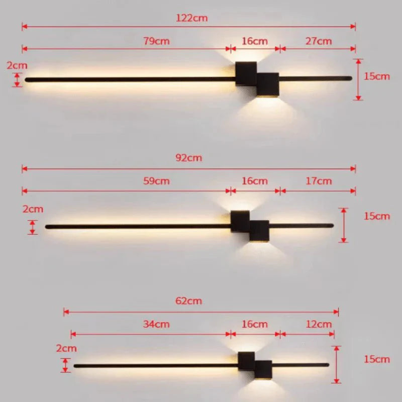 Minimalist LED Wall Sconce — Indirect Metal Lighting