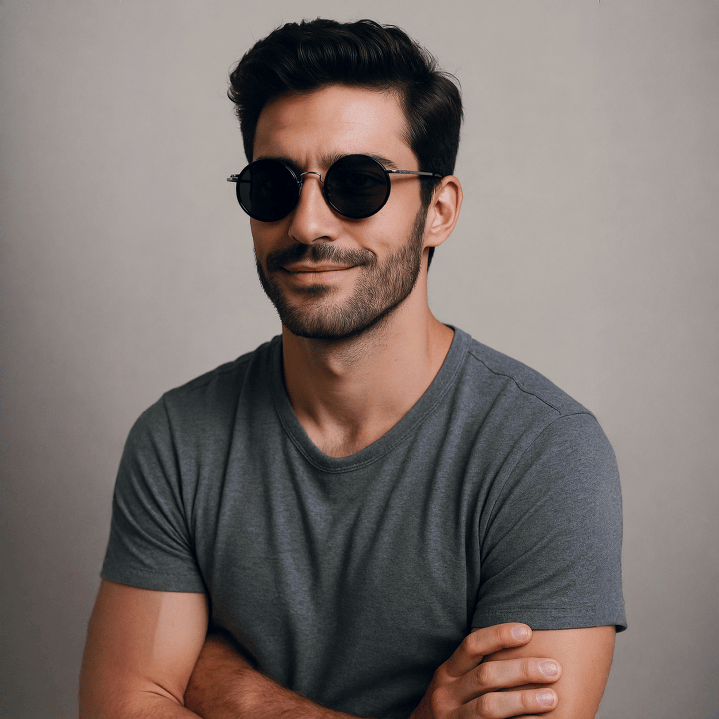 Polarized Metal-Frame Sunglasses — UV400 Glare Control