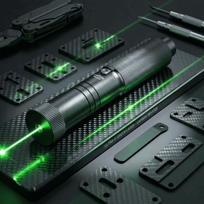 Rechargeable Laser Pointer — Adjustable Focus Beam