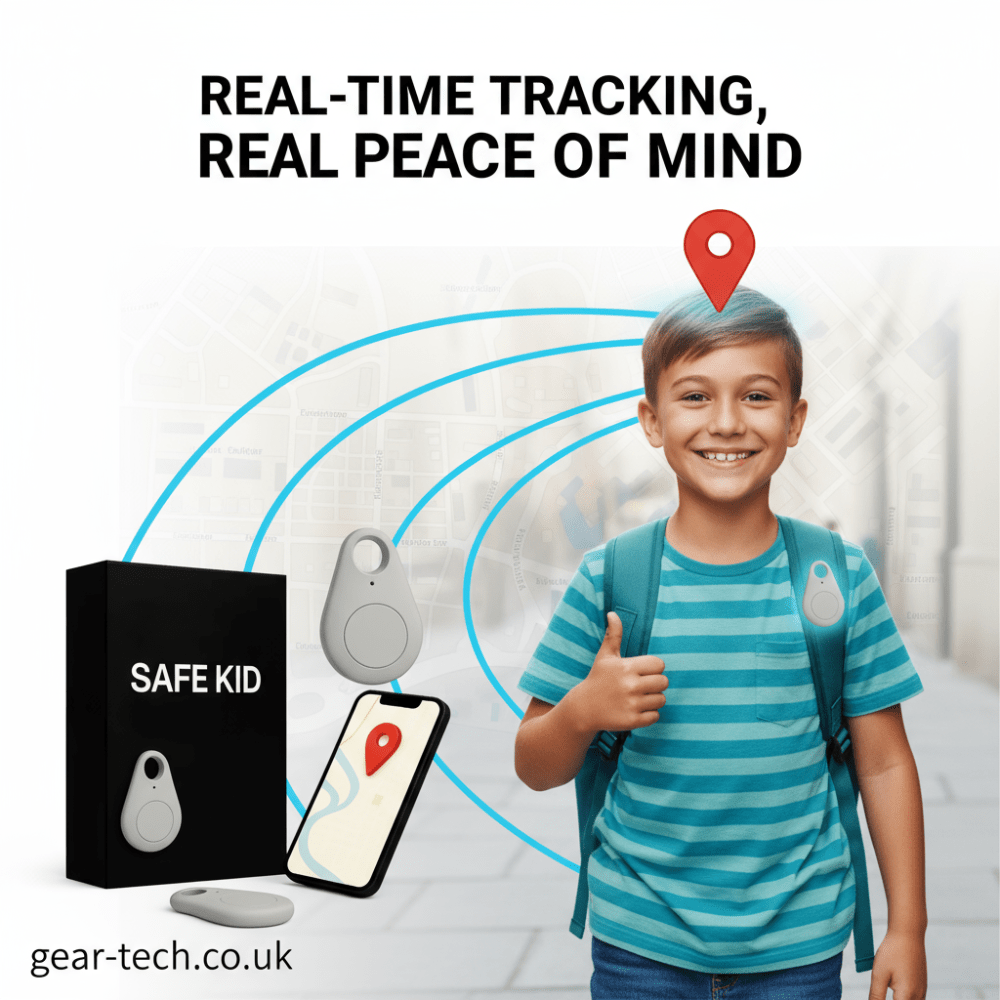 Kids GPS Tracker With Real-Time Location and SOS