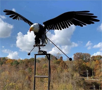 Metal Garden Wind Spinner — Outdoor Decoration