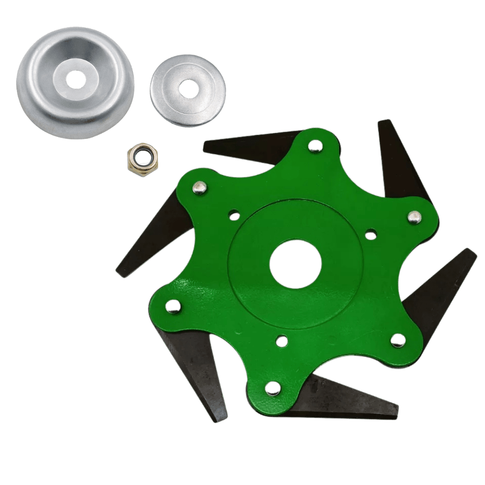 Metal Trimmer Head — Grass and Brush Cutting Blade