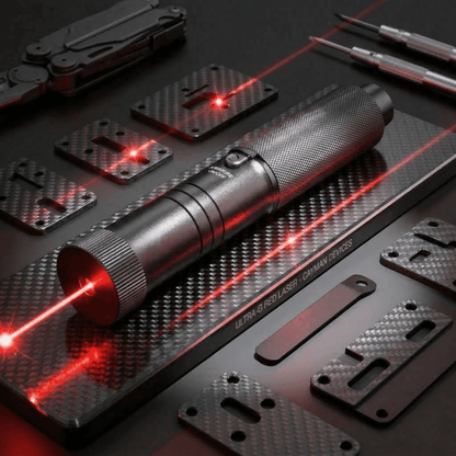 Rechargeable Laser Pointer — Adjustable Focus Beam