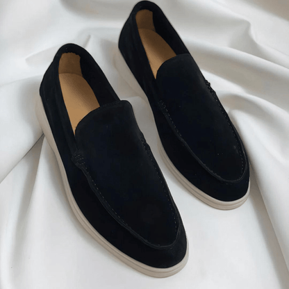 Men's Leather Loafers — Classic Slip-On Style