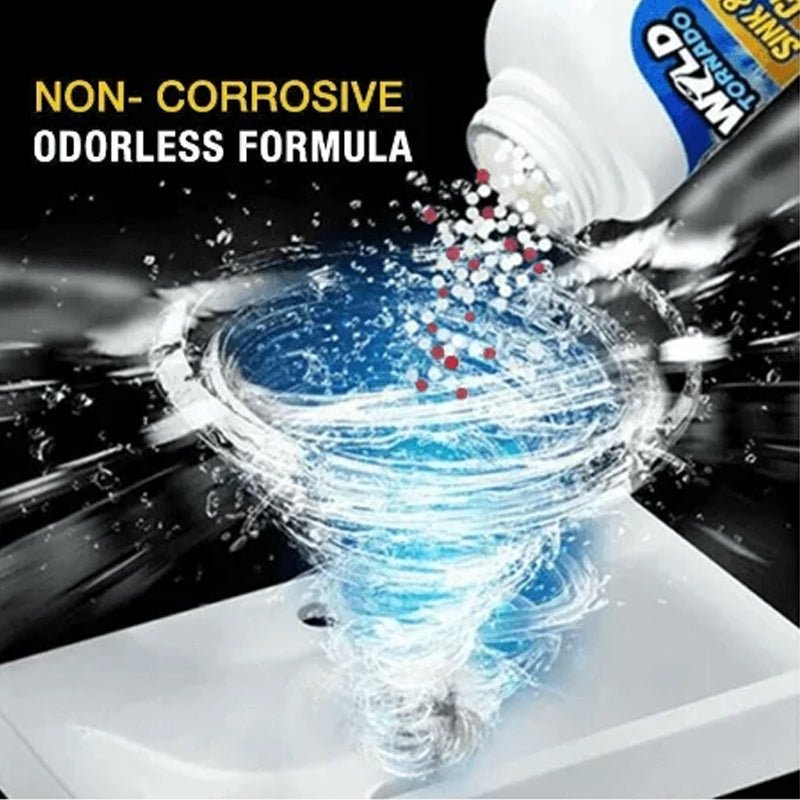 Drain Cleaner Powder — Unclog Pipes and Stop Odors