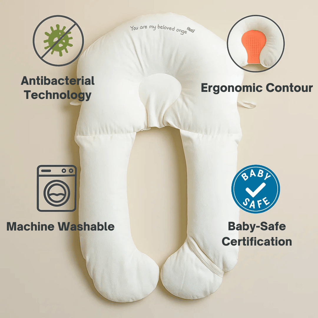 Antibacterial Baby Pillow — Safe, Hygienic Sleep