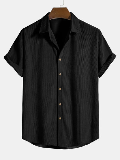 Men's Short-Sleeve Set — Breathable Summer Two-Piece