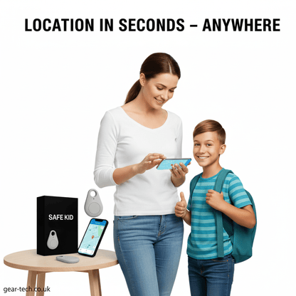 Kids GPS Tracker With Real-Time Location and SOS
