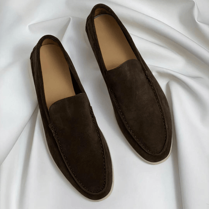 Men's Leather Loafers — Classic Slip-On Style