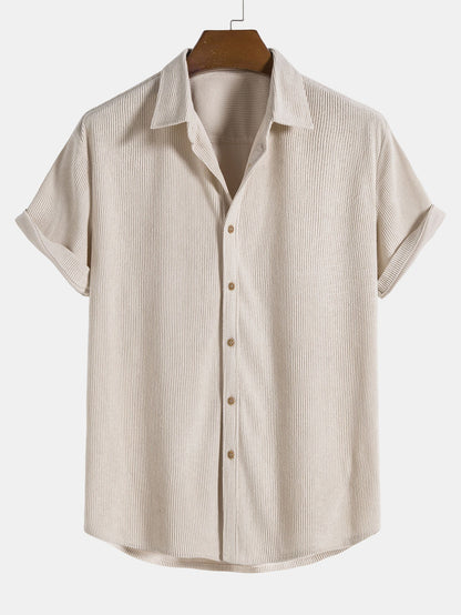 Men's Short-Sleeve Set — Breathable Summer Two-Piece