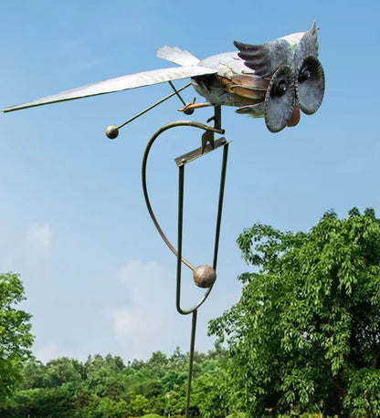 Metal Garden Wind Spinner — Outdoor Decoration