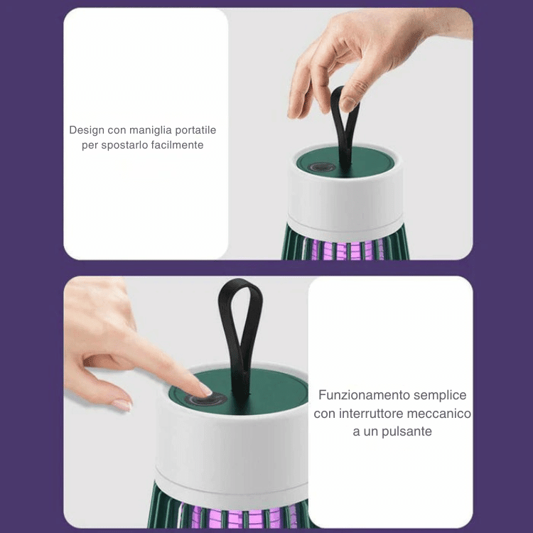 Portable Mosquito Killer — Safe Indoor Bug Trap
