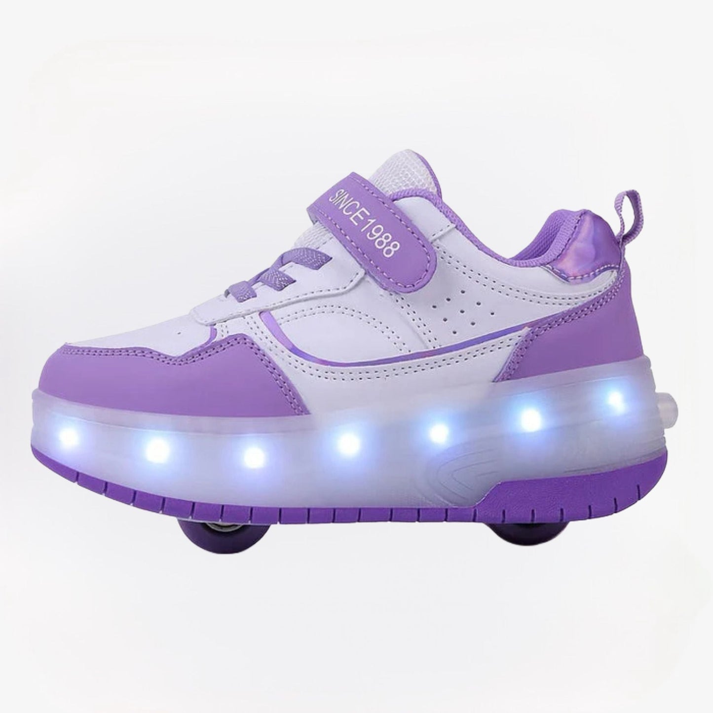 LED Sneakers — Retractable Wheels for Kids
