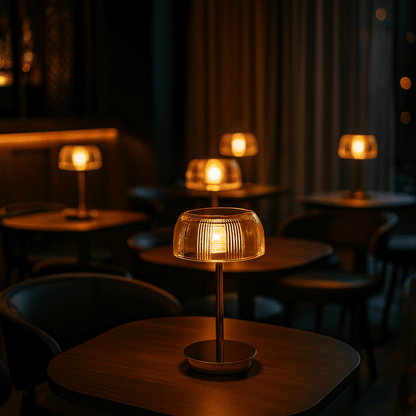 Jellyfish LED Table Lamp — Rechargeable Touch USB-C