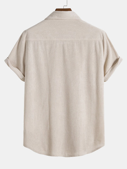 Men's Short-Sleeve Set — Breathable Summer Two-Piece