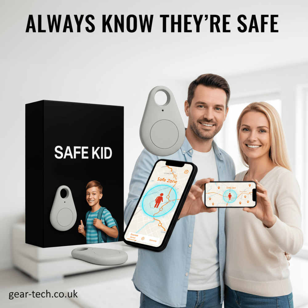 Kids GPS Tracker With Real-Time Location and SOS