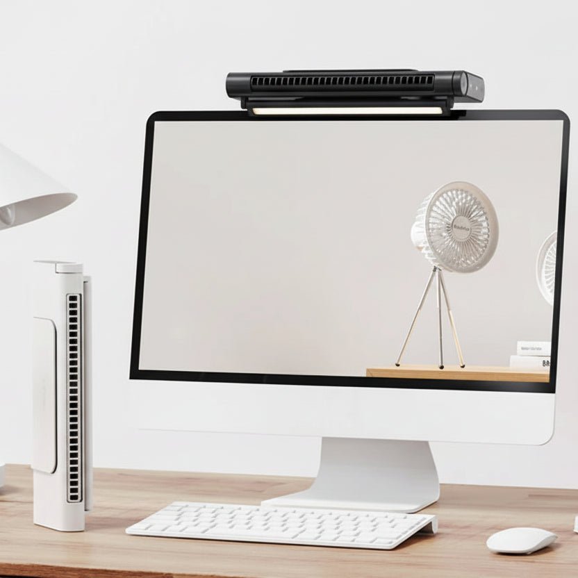 Bladeless USB Desk Fan — Compact and Quiet