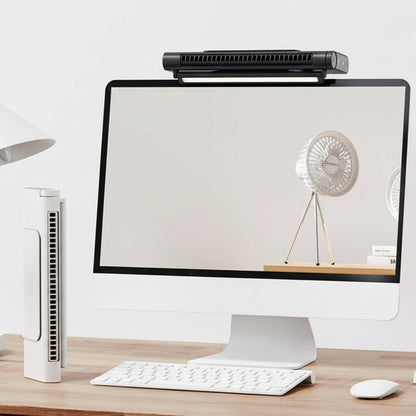 Bladeless USB Desk Fan — Compact and Quiet