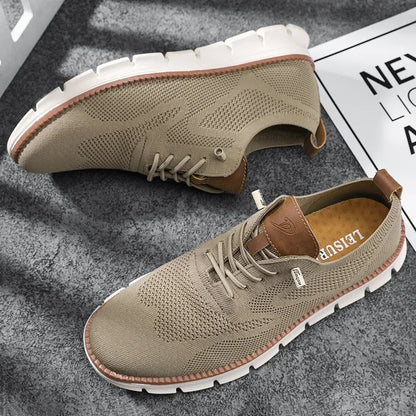Men's Handcrafted Leather Dress Shoes — Breathable Lining
