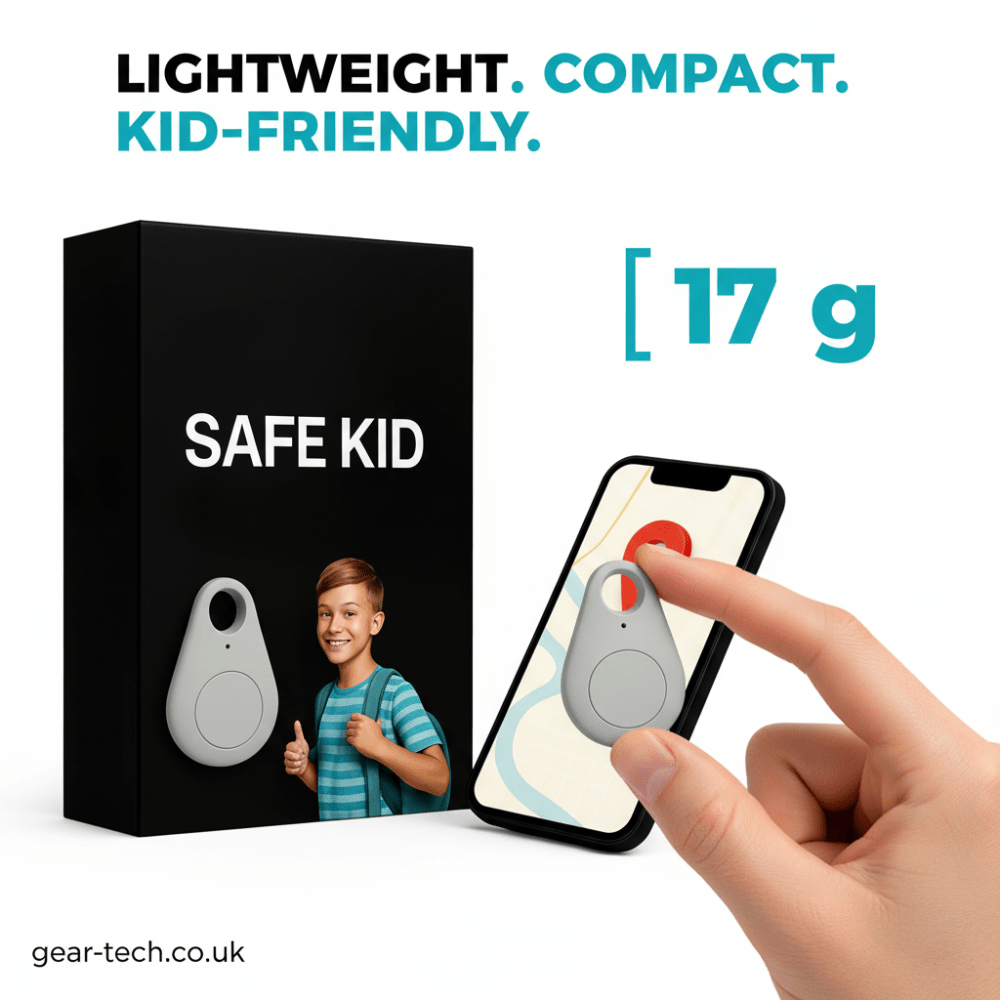 Kids GPS Tracker With Real-Time Location and SOS