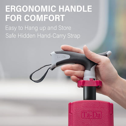 Trekking Pole with Built-In Folding Seat — Rest Anywhere